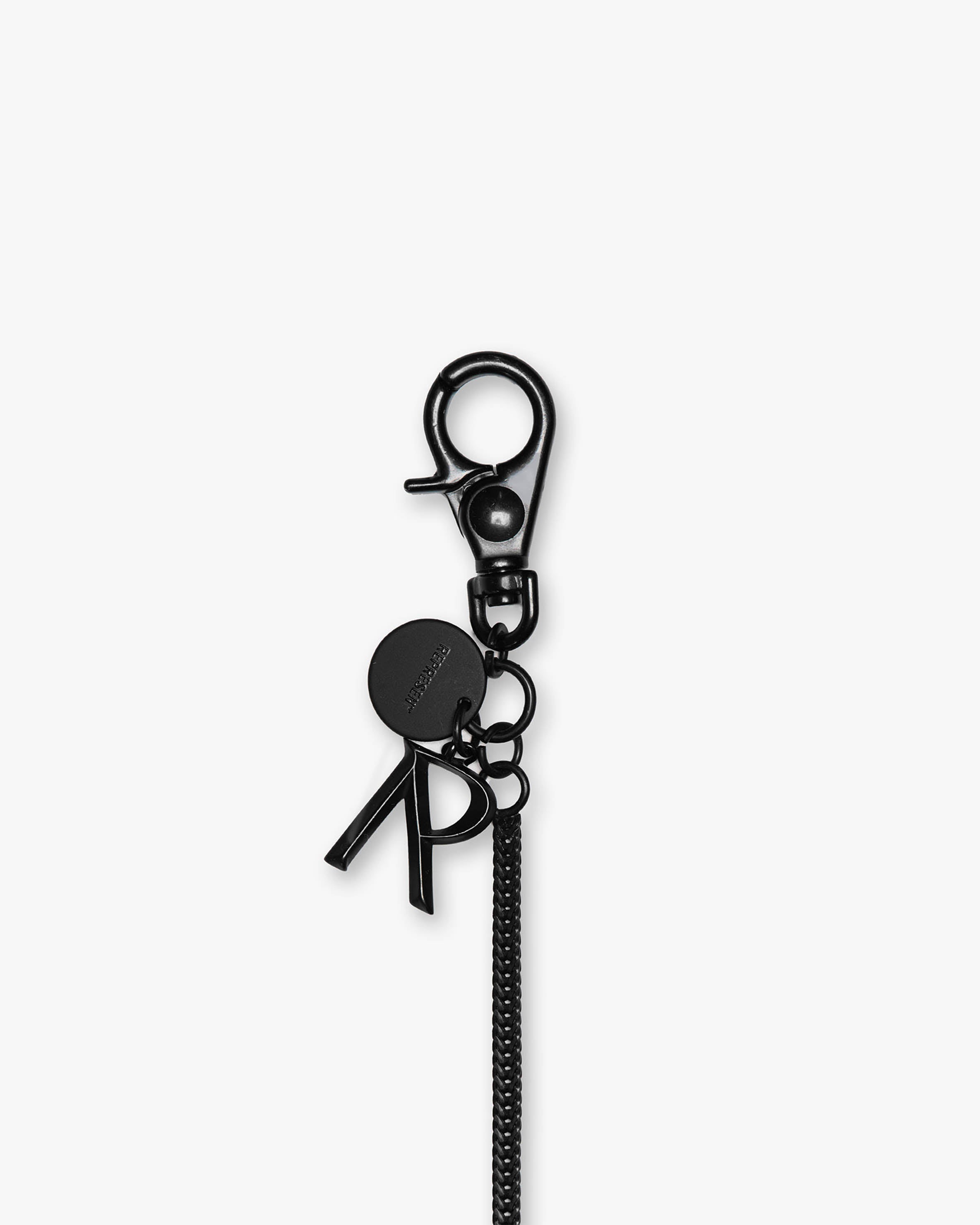 Initial Keychain - Black